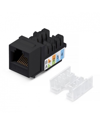 WR-KJ-RJ45-C5E-90-SW-BK. Вставка Keystone Jack RJ-45. WRLine в Стерлитамаке