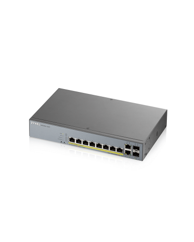 GS1350-12HP-EU0101F. Коммутатор сетевой PoE управляемый L2. ZYXEL в Стерлитамаке