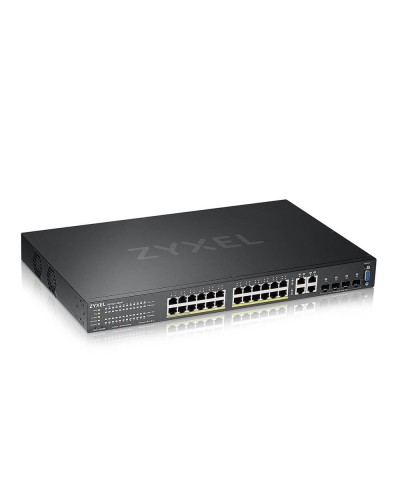 GS2220-28HP-EU0101F. Гибридный L2 коммутатор PoE+. ZYXEL в Стерлитамаке