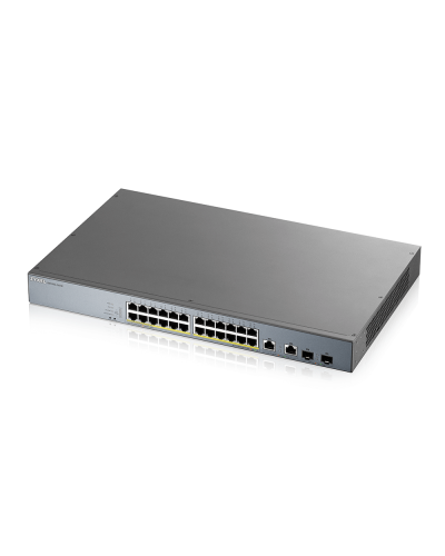 GS1350-26HP-EU0101F. L2 коммутатор PoE+ для IP-видеокамер rack 19. ZYXEL в Стерлитамаке