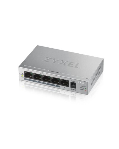 GS1005HP-EU0101F. Коммутатор сетевой PoE неуправляемый. ZYXEL в Стерлитамаке