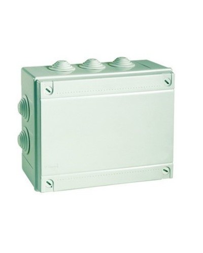Коробка ответвительная с кабельными вводами IP55, 240х190х90 (54201). Коробка ответвительная с кабельными вводами 2х40 мм + 6х32 мм. ДКС в Стерлитамаке
