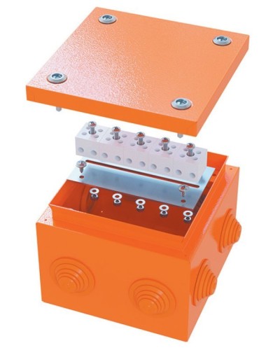 Коробка FS 150х150х80 5P (FSB31516): Коробка ответвительная огнестойкая стальная в Стерлитамаке