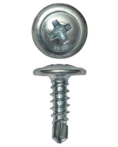 Саморез с пресс-шайбой 4.2х32 со сверлом (200 шт) (CM274032). Саморез с пресс-шайбой. ДКС в Стерлитамаке