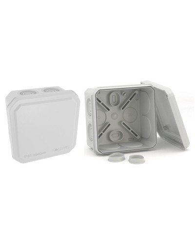 Коробка ответвительная с кабельными вводами IP55, 85х85х40 (53785). Коробка ответвительная. ДКС в Стерлитамаке