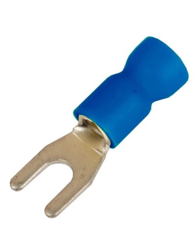 Наконечник вилочный НВИ 1,5-2,5 М3,5 (D3,7мм) (100 шт) (2B135P-EE-PVC). Наконечник вилочный с изолированным фланцем ПВХ. ДКС в Стерлитамаке