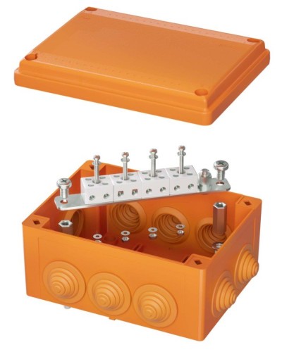 Коробка FS 150х110х70 8P (FSB21804). Коробка ответвительная огнестойкая из термопласта. ДКС в Стерлитамаке
