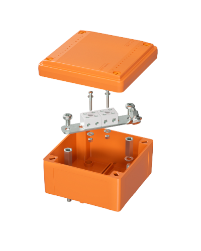 Коробка FS 100х100х50 4P (FSB10404): Коробка ответвительная огнестойкая из термопласта в Стерлитамаке