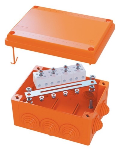 Коробка FS 100х100х50 5P (FSB10506): Коробка ответвительная огнестойкая из термопласта в Стерлитамаке