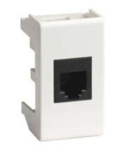 Розетка RJ-45 Viva 1 модуль белая (45038): Розетка компьютерная с одним разъёмом в Стерлитамаке