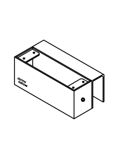 DBA-101 Glass Comfort. Комплект монтажный для цельностеклянной створки, для совместной работы с замком DB100.. dormakaba в Стерлитамаке