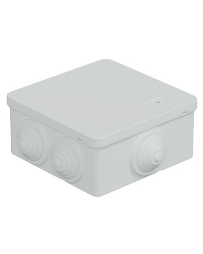 Коробка JBS101 100х100х55, 6 вых., IP55, белая (44037W-1). Коробка монтажная. Экопласт в Стерлитамаке