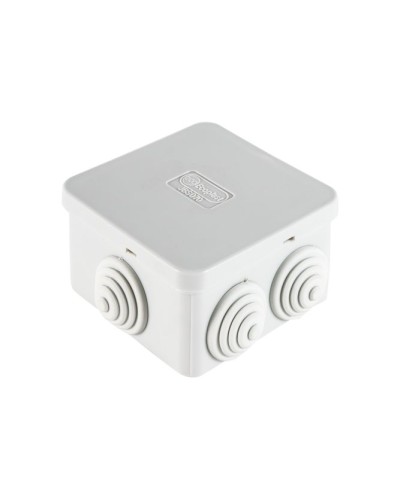 Коробка JBS070 70х70х40, 6 вых., IP44, серая (44056). Коробка монтажная. Экопласт в Стерлитамаке