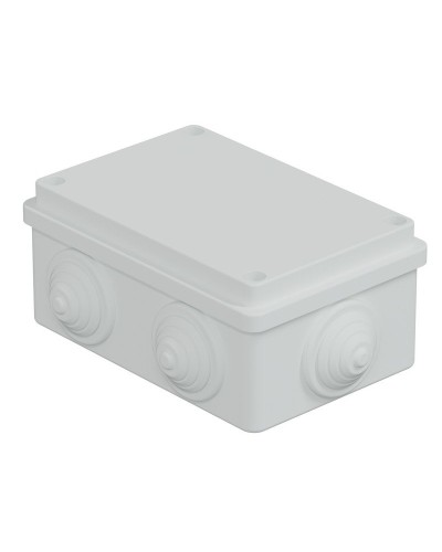 Коробка JBS120 120х80х50, 6 вых., IP55, белая (44008W-1). Коробка монтажная. Экопласт в Стерлитамаке