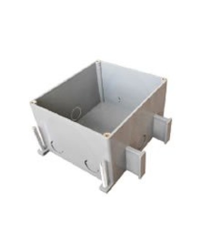 Коробка для люков в пол на 2 поста BOX/2+2ST66 (70125): Коробка для люков в пол на 2 поста 45х45мм + 2 модуля 45х22,5 (70025), пластик в Стерлитамаке