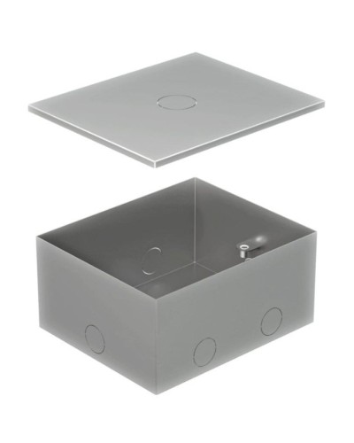 Коробка металлическая с крышкой для заливки в пол BOX/4 (70141): Коробка металлическая с крышкой для заливки в пол 159,6х133,6х75 мм, для люков 70040 в Стерлитамаке