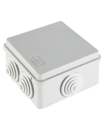 Коробка JBS101 100х100х55, 6 вых., IP55, серая (44037). Коробка монтажная. Экопласт в Стерлитамаке
