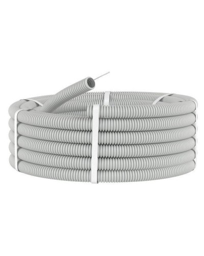 Труба HFFR тяжелая D50, серая (21150HF-GR): Труба гофрированная, с зондом, не распространяющая горение, без галогена в Стерлитамаке