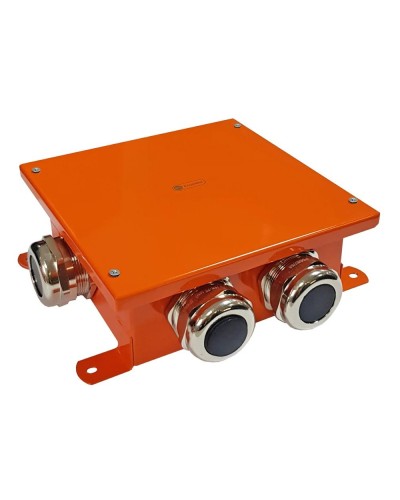 Коробка SMB165 металлическая 164х164х65, 9P (0,15-2,5 мм²) (56059). Коробка, огнестойкая. Экопласт в Стерлитамаке