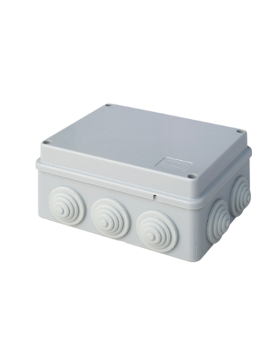 Коробка JBS150 150х110х70, 10 вых., IP55, серая (44009). Коробка монтажная. Экопласт в Стерлитамаке