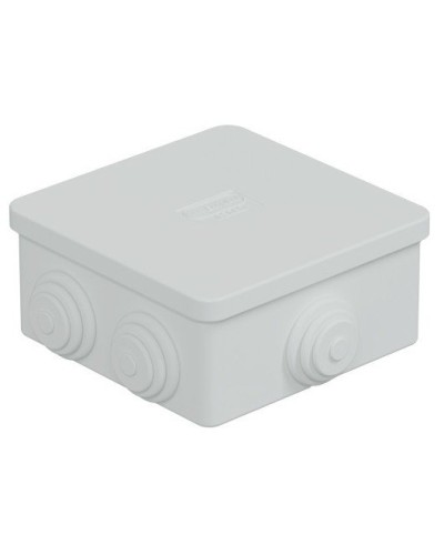 Коробка JBS080 85х85х40, 6 вых, IP44, белая (44006W-1). Коробка монтажная. Экопласт в Стерлитамаке