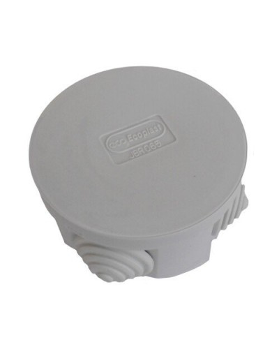 Коробка 3001 D70x36, 4 вых, IP55, серая (44001). Коробка монтажная. Экопласт в Стерлитамаке