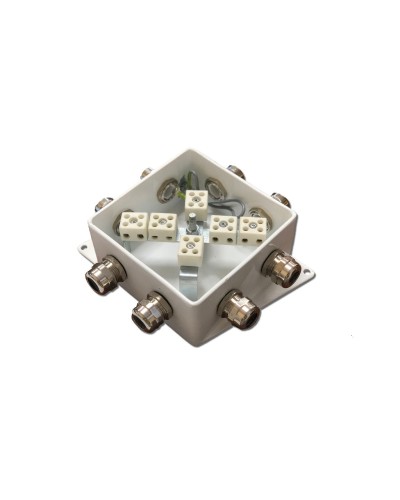 КМ-О (12к*6,0)-IP66-120х120, два ввода: Коробка монтажная огнестойкая в Стерлитамаке