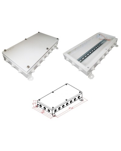 КМ IP55-2040. Коробка монтажная электротехническая. Гефест в Стерлитамаке