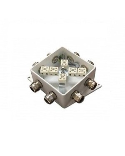 КМ-О (12к*10,0)-IP66-120х120, пять вводов: Коробка монтажная огнестойкая в Стерлитамаке
