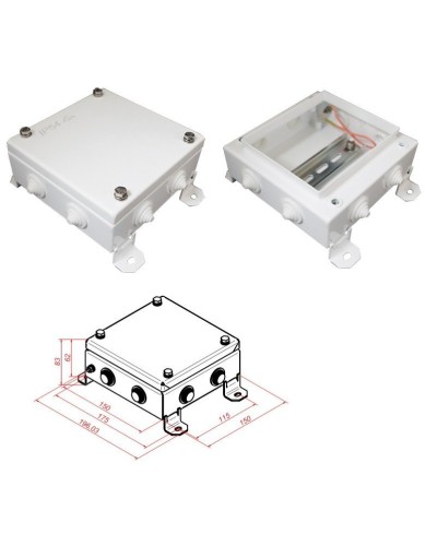 КМ IP55-1515. Коробка монтажная электротехническая. Гефест в Стерлитамаке