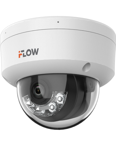 F-IC-2442C2MS(2.8мм). Бюджетная IP-видеокамера купольная. i-FLOW в Стерлитамаке