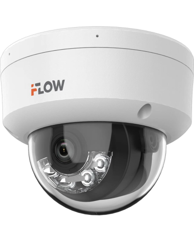 F-IC-2482C2MS(2.8мм). Бюджетная IP-видеокамера купольная. i-FLOW в Стерлитамаке