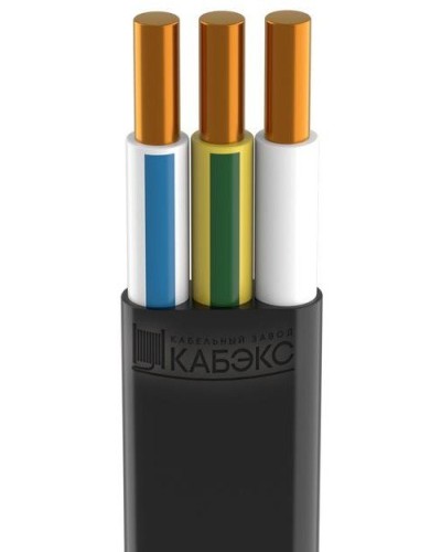 ВВГ-Пнг(А)-LS 3х4 ОК (N PE) 0,66кВ Кабэкс (ТХМ00070641). Кабель силовой, не распространяющий горение, не содержащих галогенов. Кабэкс в Стерлитамаке