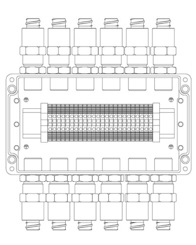 КВМК 2401. Коробка коммутационная взрывозащищенная. Компания СМД в Стерлитамаке