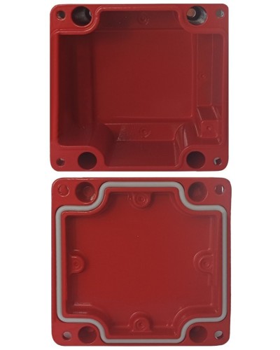 МКС Мороз, глухая, IP66/IP68, красный. Коробка коммутационная металлическая. Магнито-Контакт в Стерлитамаке