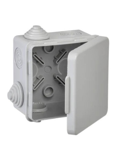 Коробка КМ 80х80х50 GENERICA (UKO31-080-080-050-K03-54G). Коробка распаячная для открытой проводки. GENERICA в Стерлитамаке