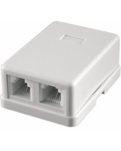 STK-RJ-45(8P8C), CAT.6, 2 выхода, Dual IDC компьютерная розетка: Розетка компьютерная 2 выхода в Стерлитамаке