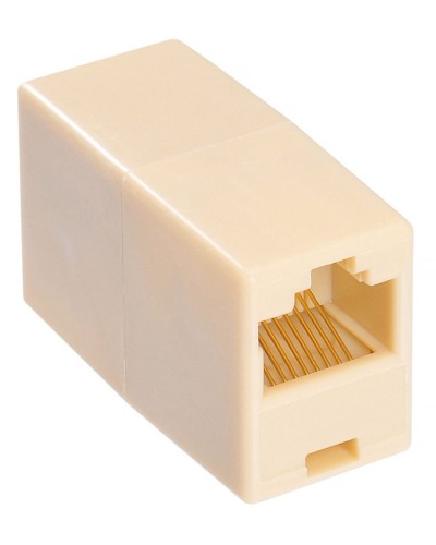 RJ-45 (розетка)-RJ-45 (розетка) (бежевый): Разъем распределительный в Стерлитамаке