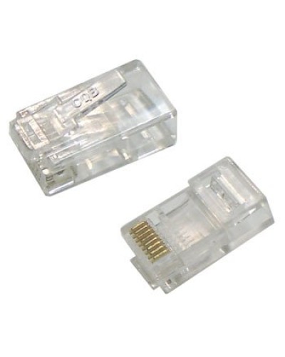 RJ-45 джек (8P8C) (100 шт). Разъем RJ-45. Прочие зарубежные в Стерлитамаке