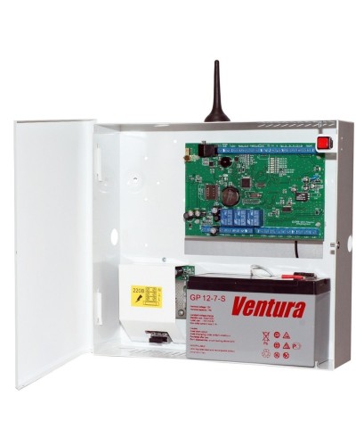 S632-2GSM-BK25-W (S632-2GSM-BK), Бокс-комплект под 7Ач, белый. Устройство оконечное объектовое приемно-контрольное c GSM коммуникатором. Проксима в Стерлитамаке