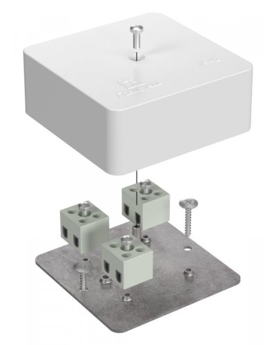Коробка огнестойкая 75х75х30 (40-0450-FR2.5-6). Коробка огнестойкая для открытой установки. Промрукав в Стерлитамаке