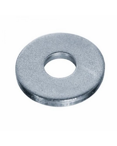 Шайба с широкими полями (кузовная) оцинкованная M10 (DIN 9021) (100 шт) (PR08.2379). Шайба с широкими полями. Промрукав в Стерлитамаке