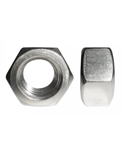 Гайка шестигранная нержавеющая (А2) M6 (DIN 934) (500 шт) (PR08.7455). Гайка шестигранная нержавеющая (А2). Промрукав в Стерлитамаке