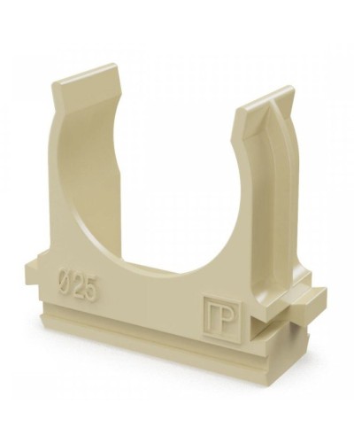 Крепёж-клипса для труб АБС-пластик сосна D25 (100 шт) (PR13.0050). Крепление для труб ПВХ. Промрукав в Стерлитамаке