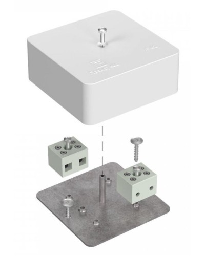 Коробка огнестойкая 75х75х30 (40-0450-FR2.5-4). Коробка огнестойкая для открытой установки. Промрукав в Стерлитамаке