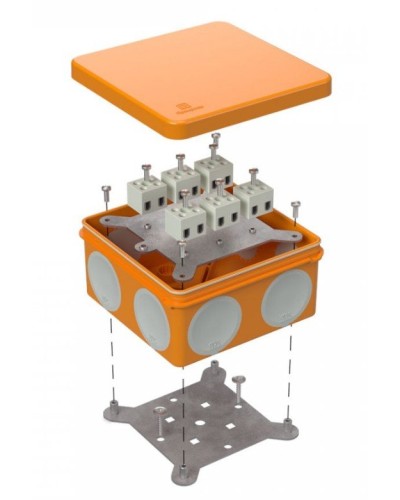 Коробка огнестойкая 60-0300-FR2.5-12 Е15-Е120 100х100х50. Коробка огнестойкая для открытой установки. Промрукав в Стерлитамаке