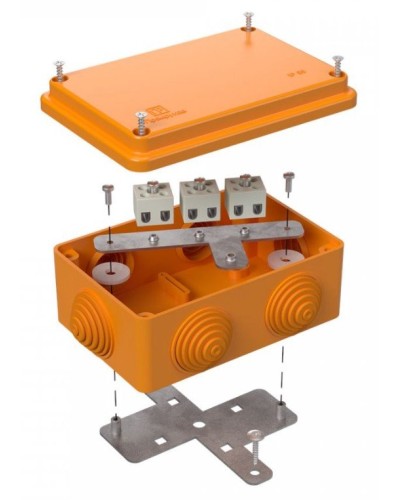 Коробка огнестойкая 120х80х50 (40-0340-FR2.5-6). Коробка огнестойкая для открытой установки. Промрукав в Стерлитамаке