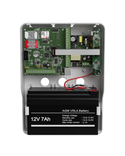 Mega v.5 LTE в корпусе (под АКБ 1,2-7 Ач с БРП 12V 2,5А). Панель охранная радиоканальная. Ритм в Стерлитамаке