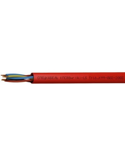 КПСВВнг(А)-LS 4х2х0,75 (Спецкабель). Кабель для систем пожарной и охранной сигнализации, с пониженным дымо- и газовыделением. Спецкабель в Стерлитамаке