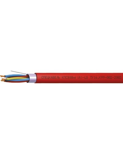 КПСВЭВнг(А)-LS 2х2х1,5 (Спецкабель). Кабель для систем пожарной и охранной сигнализации, с пониженным дымо- и газовыделением. Спецкабель в Стерлитамаке